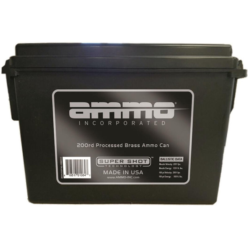 Ammunition Ammo Inc. 45230TMC RB200 45ACP Ammo, Inc. 45 Auto 230 qr Total Metal Processed Brass Ammo Can • Model: 45230TMC-RB200